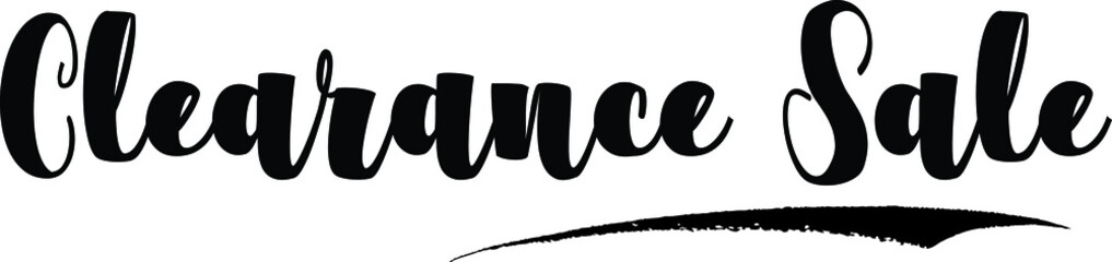Clearance Sale Typography Font For Sale Banners
flyers and Templates