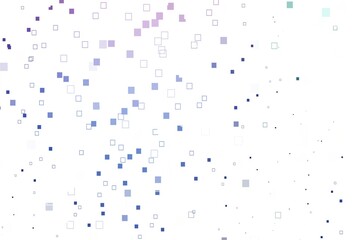 Light Pink, Blue vector layout with rectangles, squares.