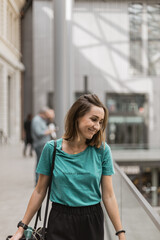 Obraz premium portrait of a woman smiling