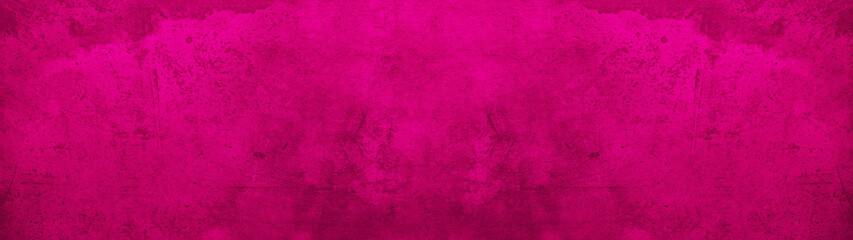 Pink magenta stone concrete paper texture background panorama banner long, with space for text