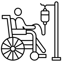 Disabled Line Vector 