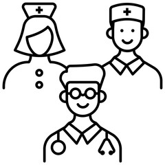 Medical Staff Vector 