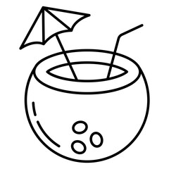 Obraz premium alcohol, drink, glass, beverage, icon, vector, line, brew, bar, soda, cola, bottle 