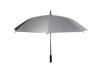 front view umbrella isolated white background