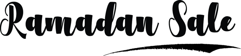 Ramadan Sale Handwritten Font Calligraphy Font For Sale Banners Flyers and Templates