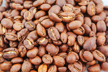 Coffee Beans as Isolated Object