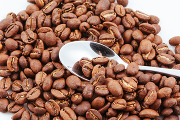 Coffee Beans as Isolated Object