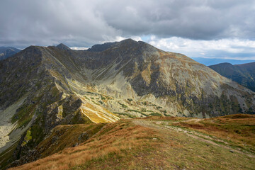 Fototapeta premium Beautiful view from the top of Salatin. Western Tatras. Slovakia.