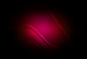 Dark Pink vector texture with wry lines.
