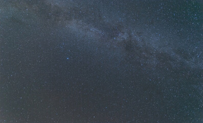 night starry sky with milky way, night sky background
