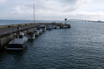 Fototapeta premium Port de Rivedoux-Plage sur l'île de Ré