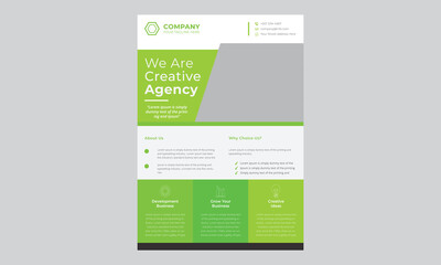Business flyer template