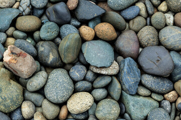 pebbles on the beach