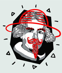 Crazy red style.  Diego Velazquez.
