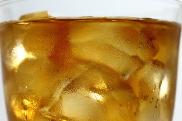 background of iced tea