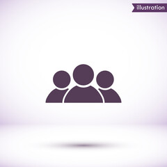 Vector people icon design 10 eps illustration