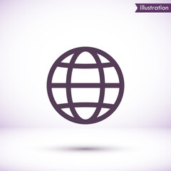 World Vector icon design 10 eps illustration