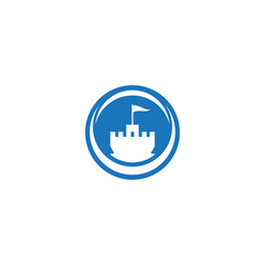 Castle Logo Template vector symbol