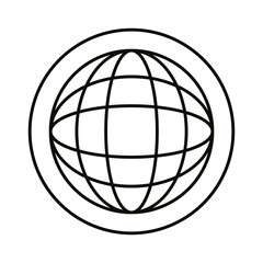 sphere browser line style icon