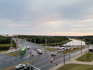 Fototapeta premium traffic in the city