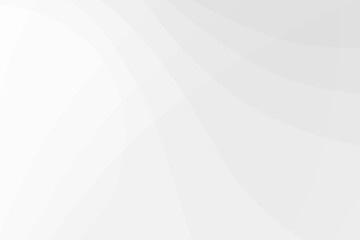 Gray abstract wave gradient interior design White background 