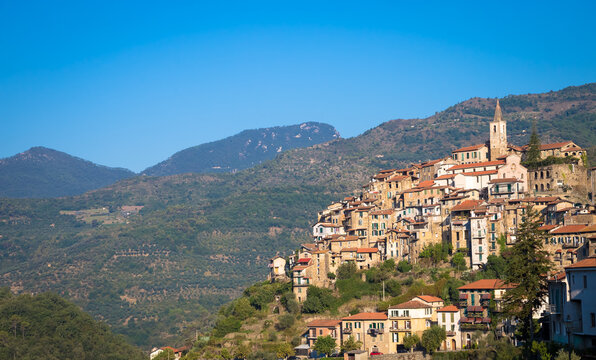 Apricale - Italian old village in Liguria region