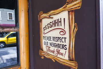 Respect the Neighbors