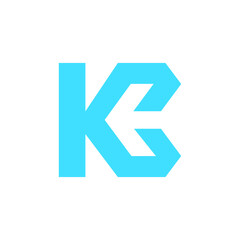 vector logo K alphabet icon illustration