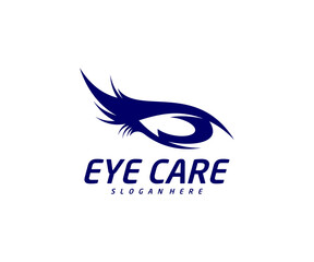 Eye logo design vector template, Creative eye logo concept, Icon symbol, Illustration