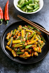 Korean style cucumber kimchi