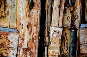 Old wood surface. Wooden background. Old wood texture. Wallpaper