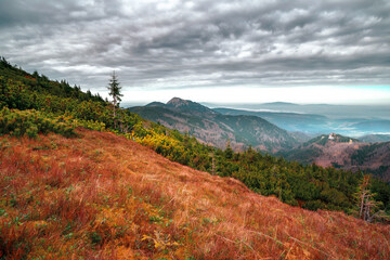 autumn in the mountains