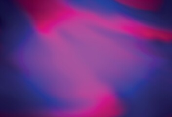 Dark Purple vector blurred shine abstract background.