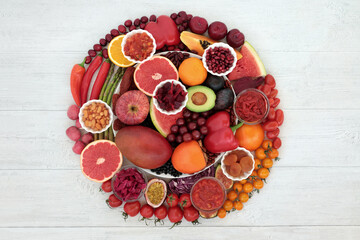 Immune boosting health food high in lycopene, anthocyanins, antioxidants, vitamins, minerals &...