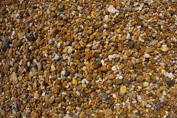 Beach Sand at Kefalonia, with thousands of pebbles