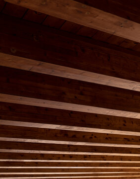 wooden roof