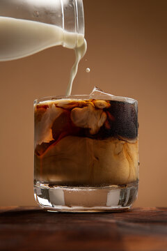 Cream and Cold Brew Coffee