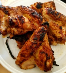 grilled chicken wings