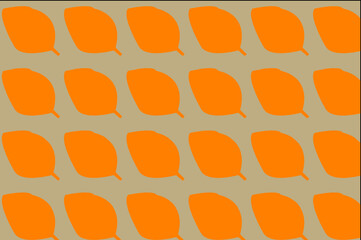 simple autumn leaf pattern design, this design is perfect for decorating walls, backgrounds etc.