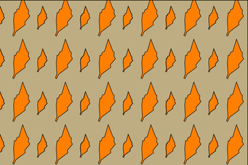simple autumn leaf pattern design, this design is perfect for decorating walls, backgrounds etc.