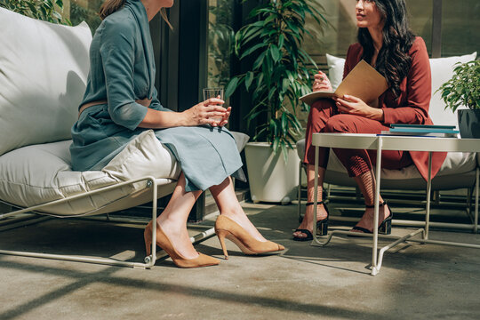 Businesswoman Having Job Interview