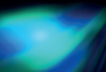 Dark BLUE vector colorful blur background.