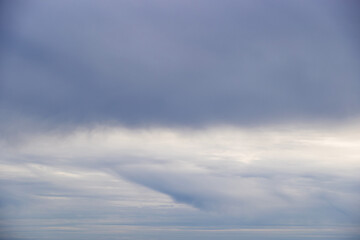 Fototapeta na wymiar Cloudy sky during a storm