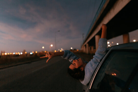 enjoying the air