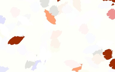 Light Brown vector pattern with random forms.