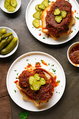 Nashville hot chicken sandwich