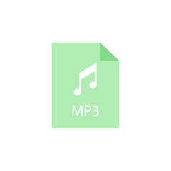 mp3 file line icon. Signs and symbols can be used for web, logo, mobile app, UI, UX
