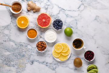 Healthy products for Immunity boosting and cold remedies.