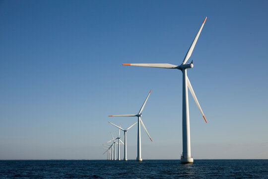 Windmills at sea