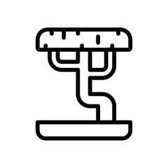 china, new years related, bonsai trees vectors, in lineal style,